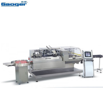 Vials cartoning machine packing different size of vials