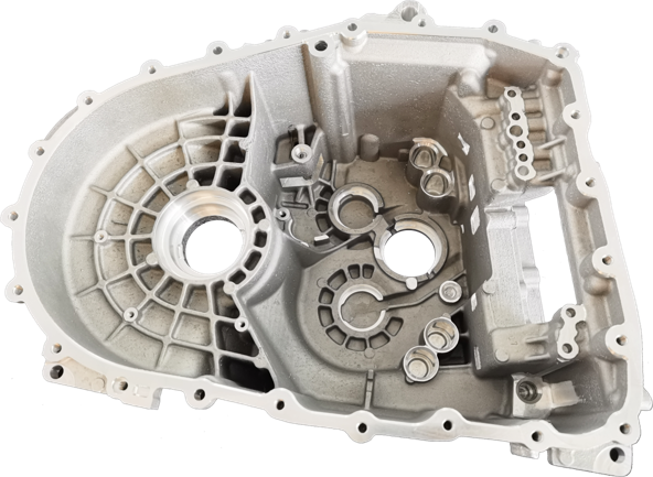 hybrid transmission housing