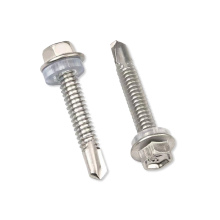 Professional Fastener Hex EPDM Washer Head Self Drilling Screw