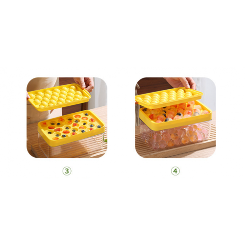 Ice Lattice Grid Tray and Box Set