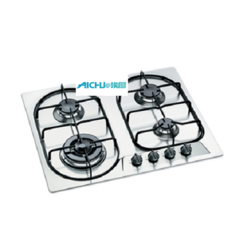 Glen 4 Burners Stainless Steel Built-in Hob