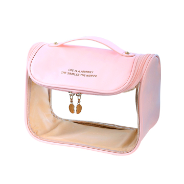 Lady Fashion Large Capacity Transparent Hook Wash Bag