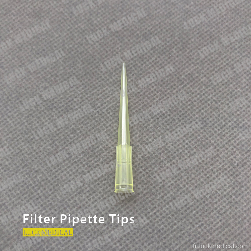 Conseil de transfert de micro-pipette en plastique jetable