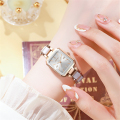 orologi in quarzo rettangolo di bracciale di moda per donne