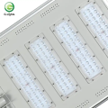 تصميم جديد مقاوم للماء في الهواء الطلق IP65 50W 100W 150W 200W COB متكامل All In One Solar LED Street Light