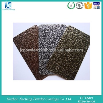 hammer finish brown color powder coating