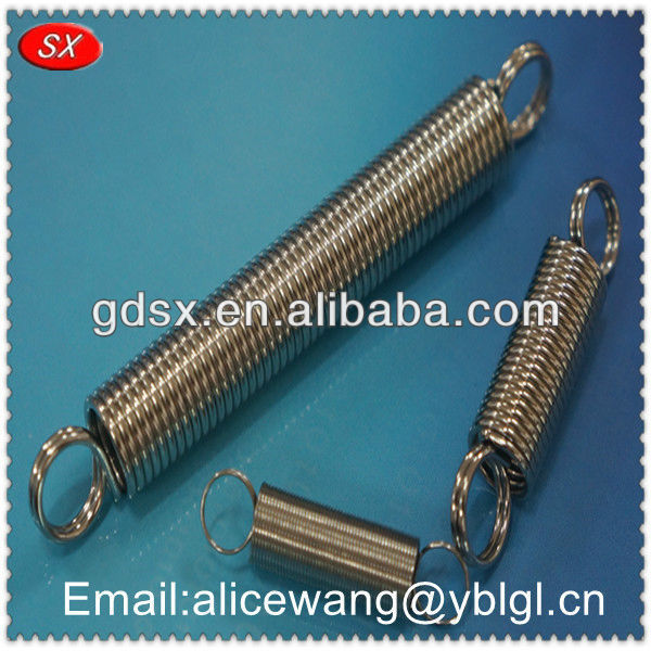Customized high quality stainless steel/high carbon steel extension spring supplier,drawing spring extension springs