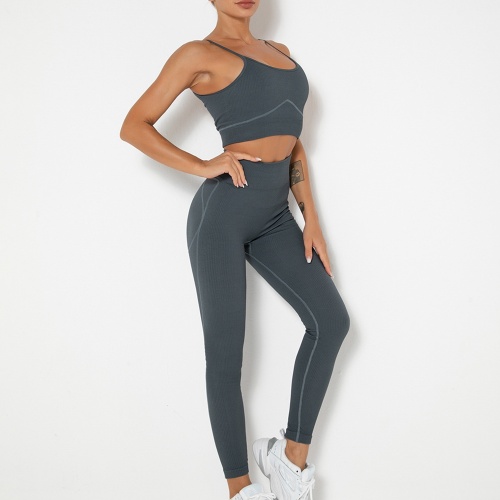 set senza cuciture legging yoga