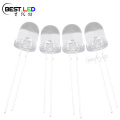 Super Bright Clear 8mm Blue LED 465nm