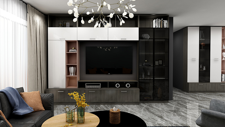 modern design dining room cabinet set for apartments