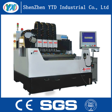 High Capacity CNC Engraving Machine with 4 Drills