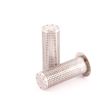 Perforated Mesh Fitler Tube with Flange