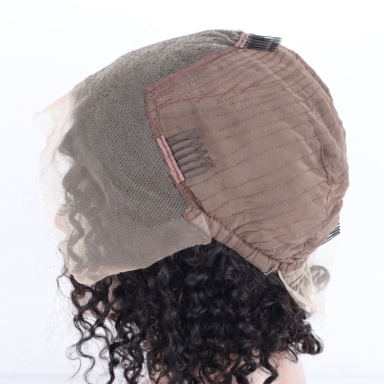 wholesale price European virgin hair natural black straight 4x4 bob wig