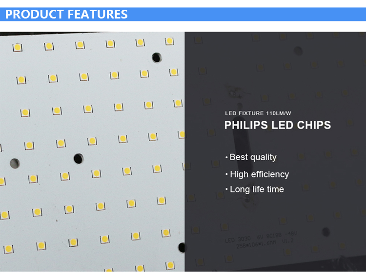 Shenzhen Manufactured high lumens IP65 Led gas station canopy light 50W with 5 years warranty