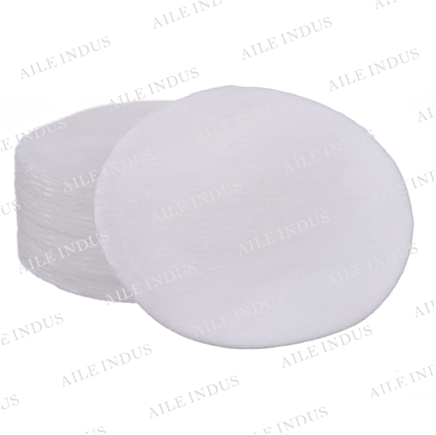 Round cotton pad