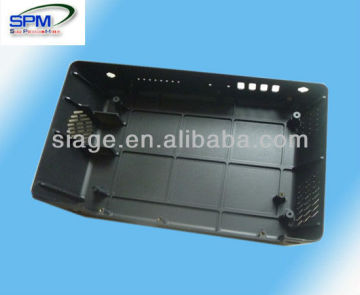 UV resistant injection molded plastic case