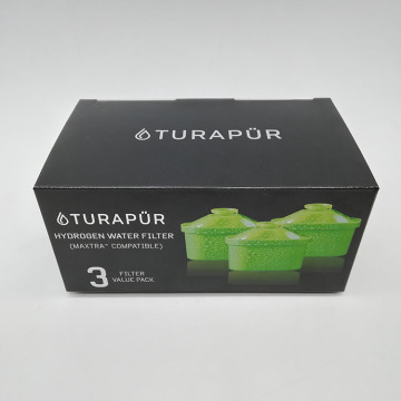 Rigid Logo Silver Stamping Corrugated Box for Filter