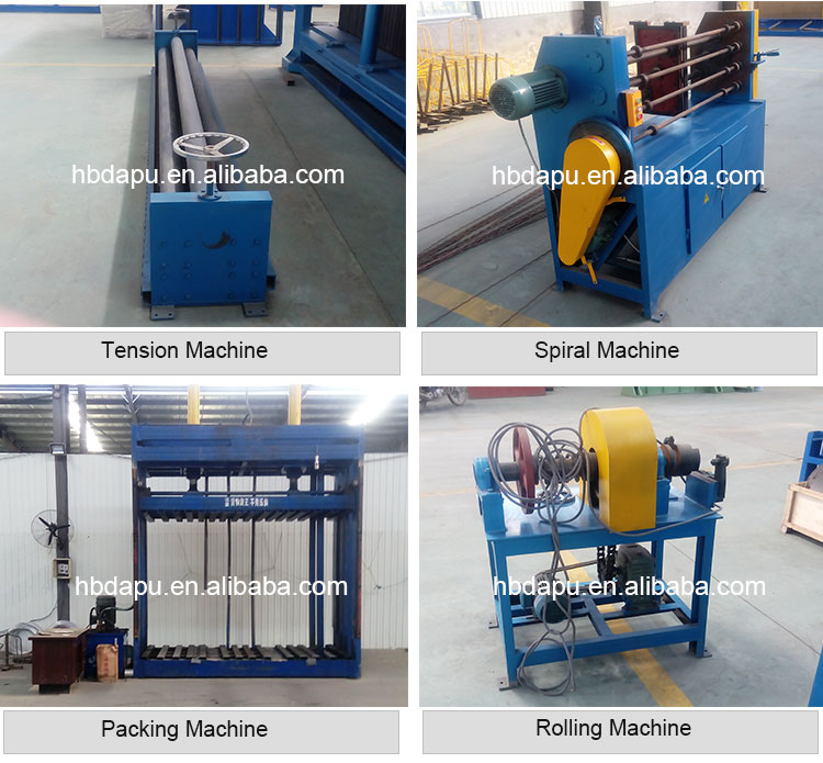 Stone gabion wall mesh weaving machine