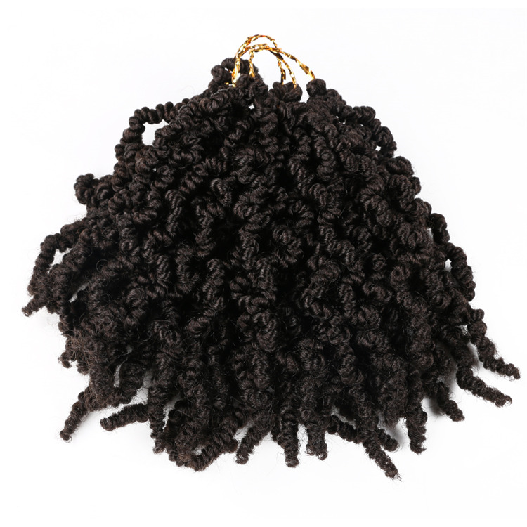 Wholesale Short Bomb Twist Crochet Hair Spring Twist Hair Pre-twisted Passion Twist Crochet Braids