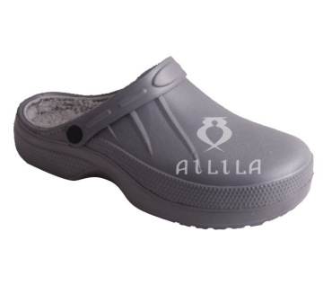 Men winter warm clogs