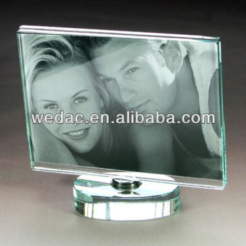 Acrylic picture frame transparent frameless photo holder