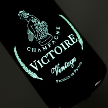 Waterproof Electroluminescent EL Bottle Labels for Liquor and Champagne Bottles