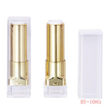 Ornate Rectangle Gold Lipstick Tube
