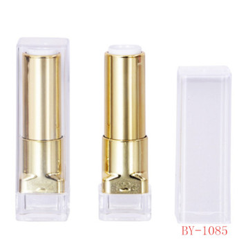 Ornate Rectangle Gold Lipstick Tube