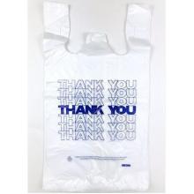 Recyclable Custom Carrier T Shirt Bag on Roll Plastic Bags for T-Shirts