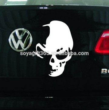 Skull car stickers funny and creative car styling car decoration