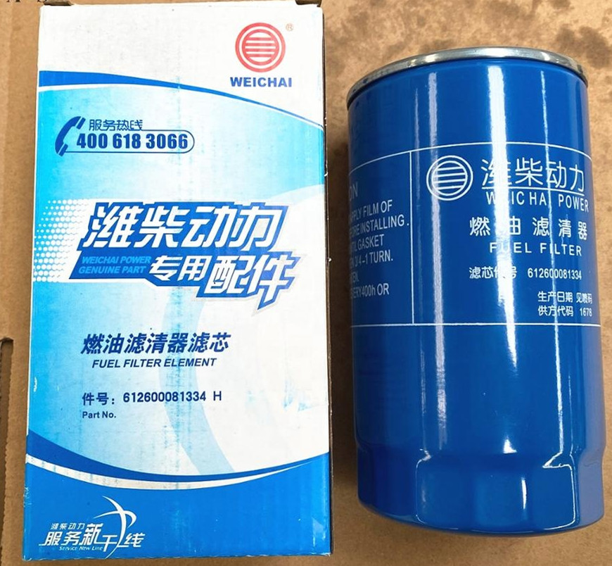 612600081334 Filtro de combustible Weichai Shantui