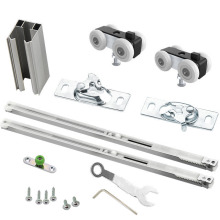 Wholesale Sliding Door System with Soft Close Damper Rollers for 80kg Doors