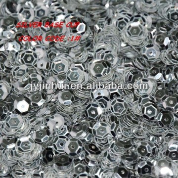 Round CUP loose Sequins in bulk for Garment Accessory
