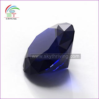asfour diamond crystal diamond shaped crystal beads blue diamond paperweight