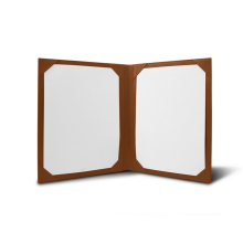 Customized Leather Menu Covers & Holders