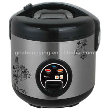 Floral Print Stainless Steel Outershell Deluxe Rice Cooker