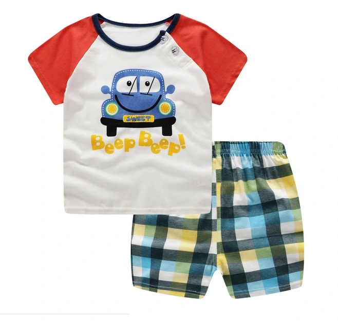 Summer Kids Clothes Set Costume Children's Clothing Full Length Casual Toddler Boys Clothes Set