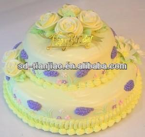 Cake using whipping cream powder