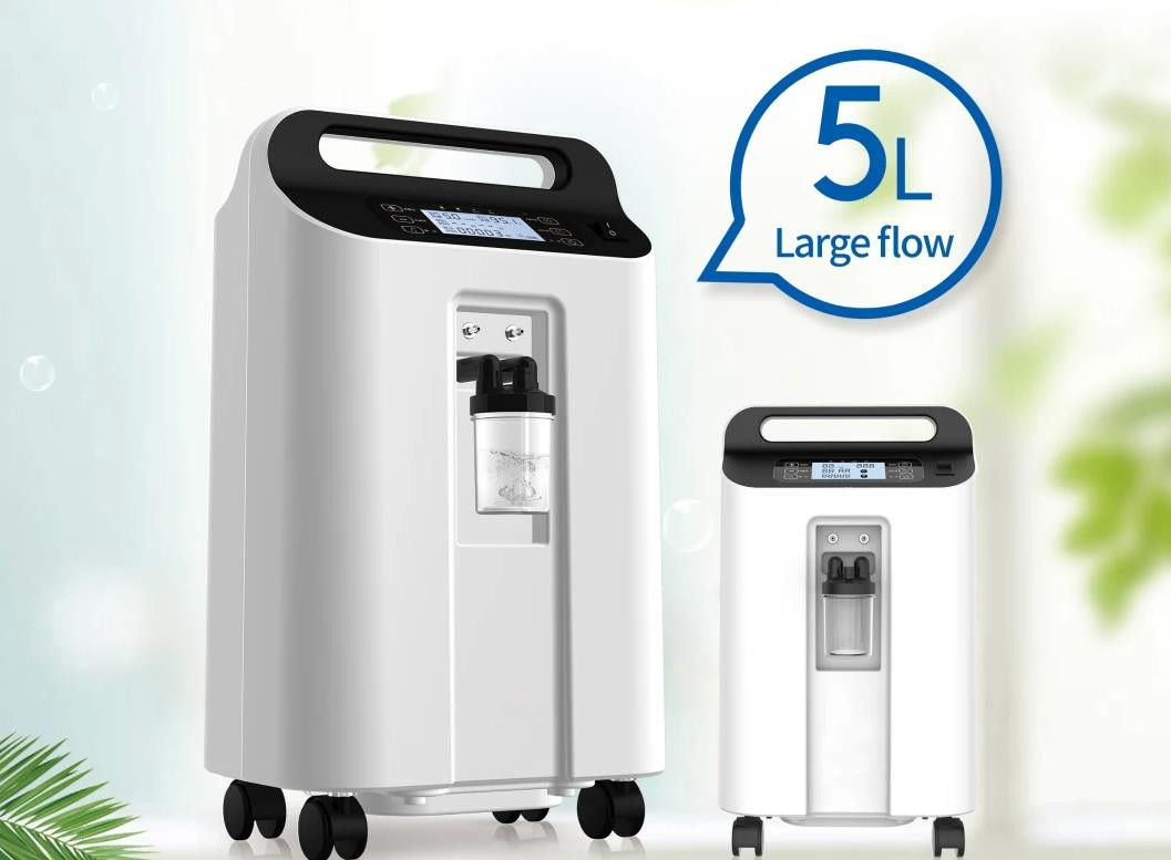 Medical 5L Oxygen Generator Concentrator Household Oxygen Generator Portable Oxygen Generator