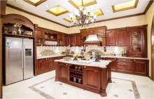 China supplier make to order solid wood china RTA cabinet