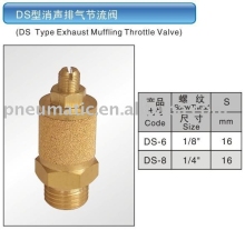 DS Type Exhaust Muffling Throttle Valve