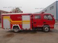 tangki air 3,6 ton Dongfeng truk Euro2 pemadam kebakaran