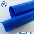 Rollo de película de PVC personalizable de color azul