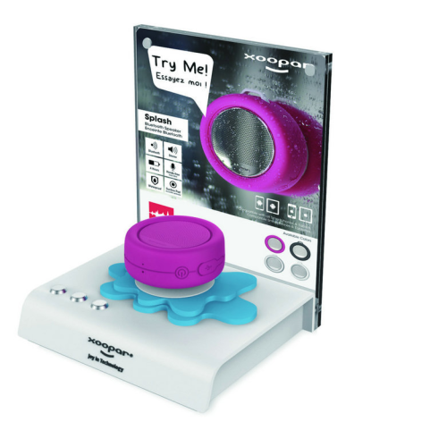 Acrylic Bluetooth Speaker earphone Display stand