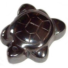 Pendentif tortue hématite