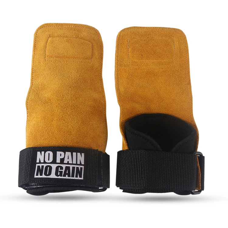 High Quality Grip Belt Cowhide Palm Protector Fitness Non-Slip Wear-Resistant Wristband
