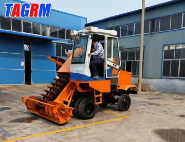 SH4100 salt combine harvester sea salt harvester