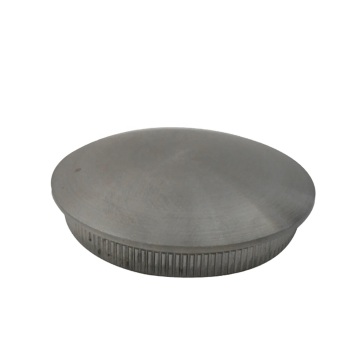 Stainless steel round outdoor handrail pipe end cover