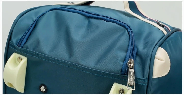 Foldable Polyester Duffle Travel Trolley Bags Luggages Trolley Bag