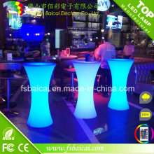 PE plástico colorido LED Hotel mobiliário para Nightclub